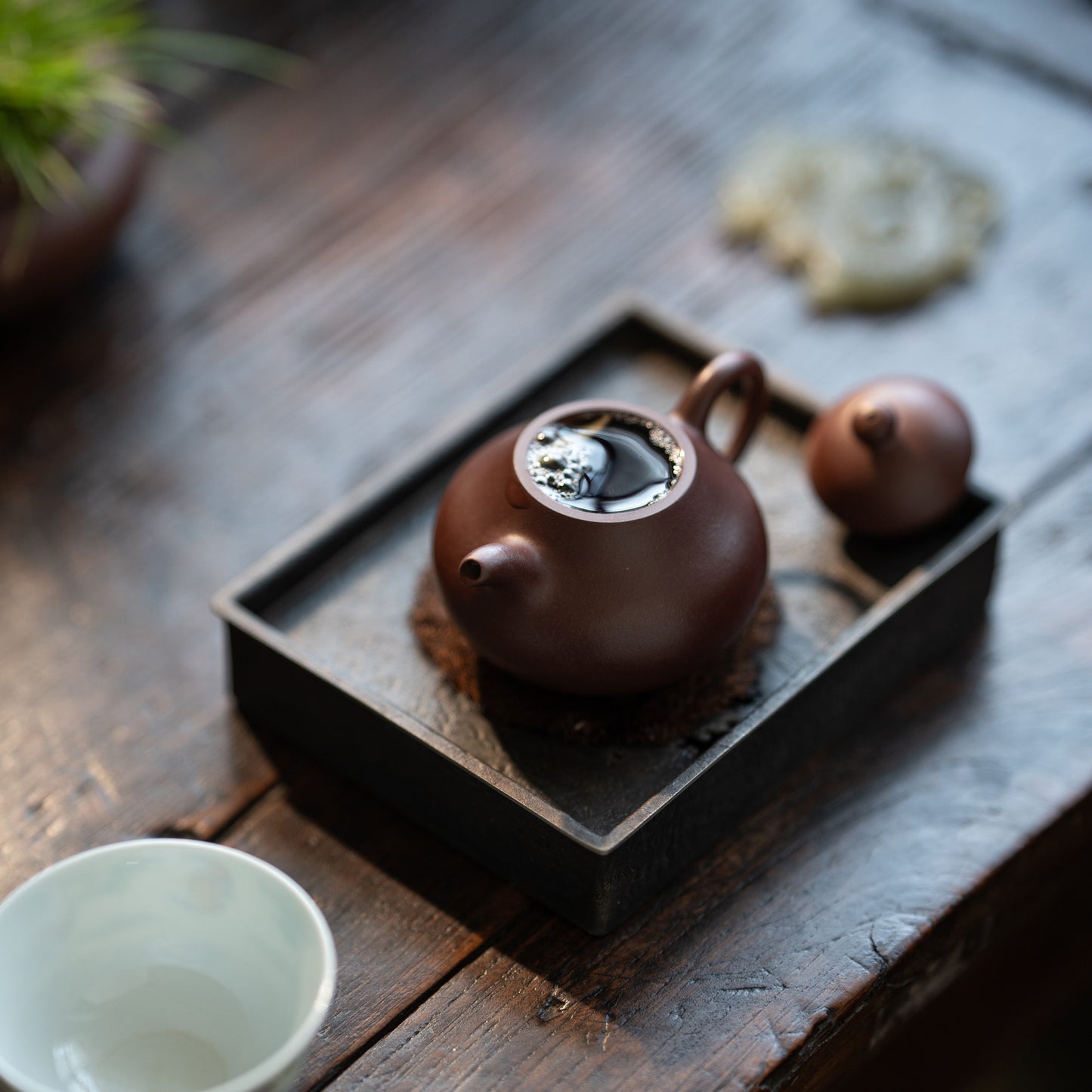 Ấm Tử Sa Nhũ Âu 120ml